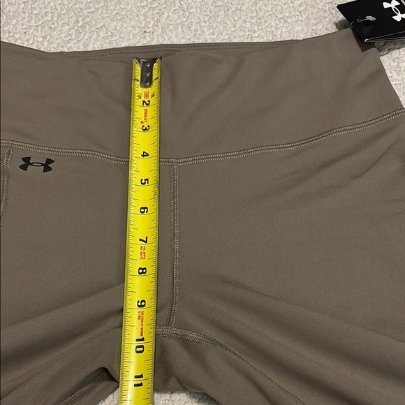 Under Armour UA Motion Flare Pants High Waist Taupe/olive green size M- - Picture 10 of 13